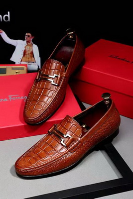 Salvatore Ferragamo Business Men Shoes--063